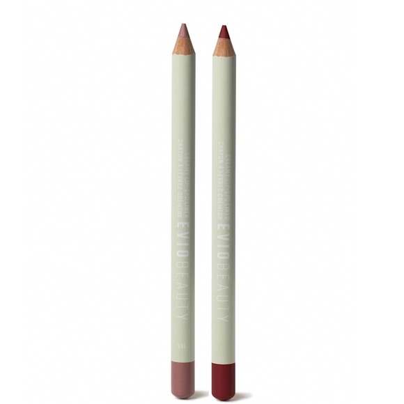 EVIO Makeup 5 Offevio Creamy Lipspo Liner Duo Val Neutral Mauve And